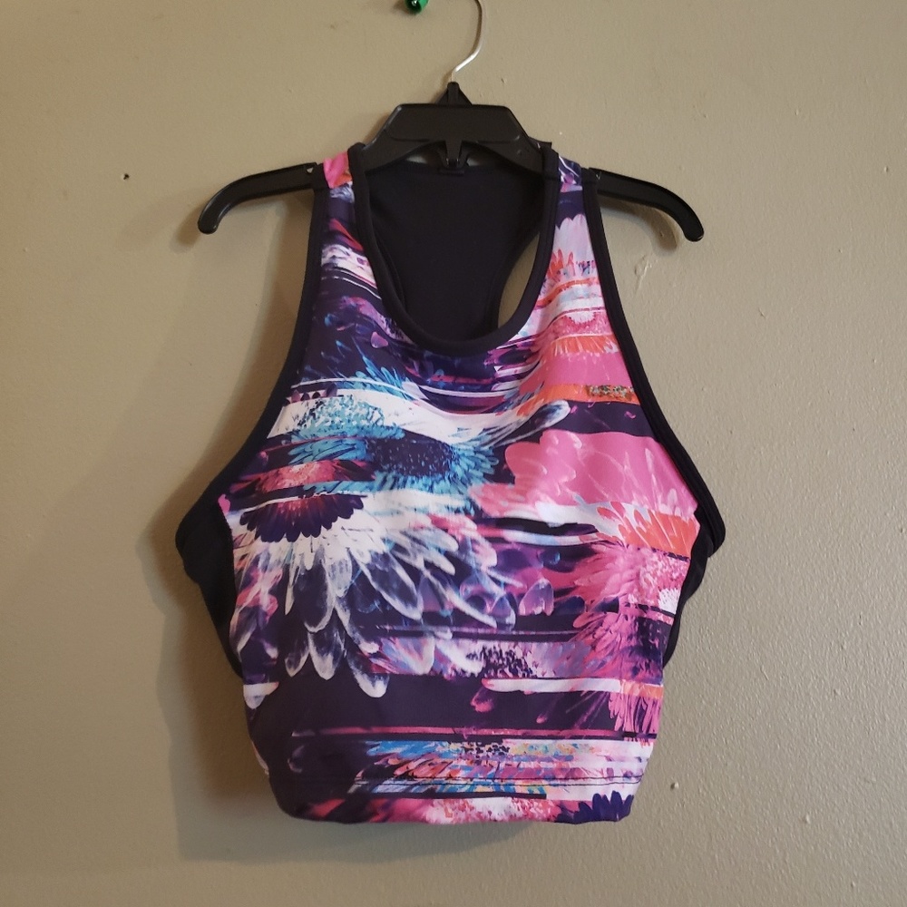 Betsy johnson workout top new size xs new with tag